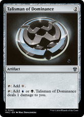 Talismã da Dominação / Talisman of Dominance - Magic: The Gathering - MoxLand